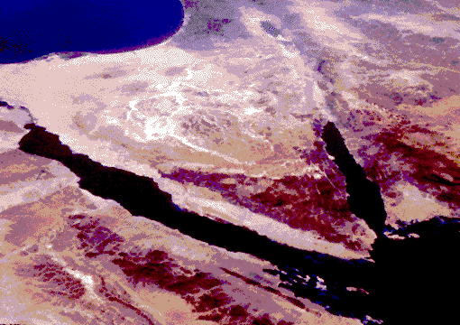 Sinai from space